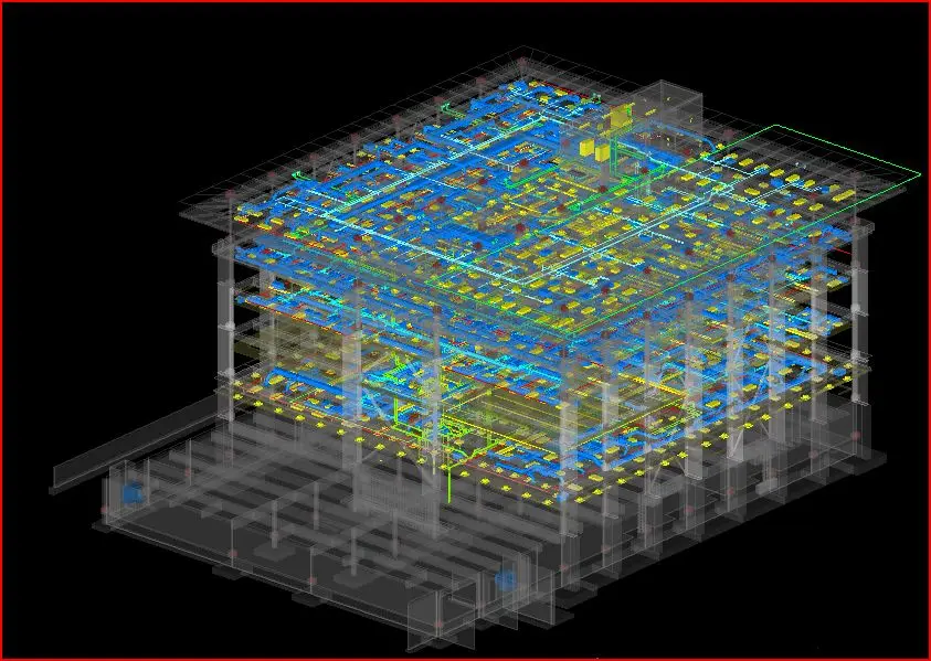 College of Nursing full building BIM model
