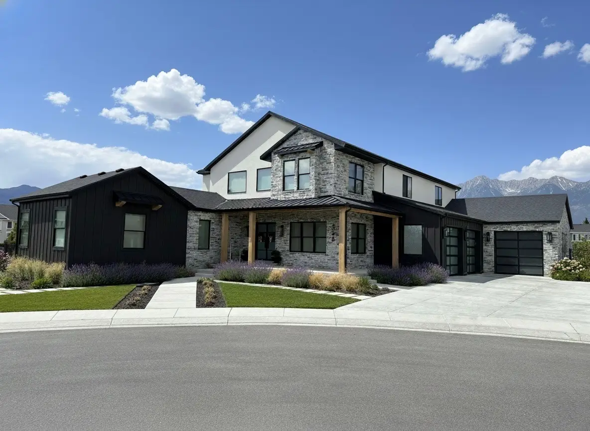 Custom home in Vineyard, Utah