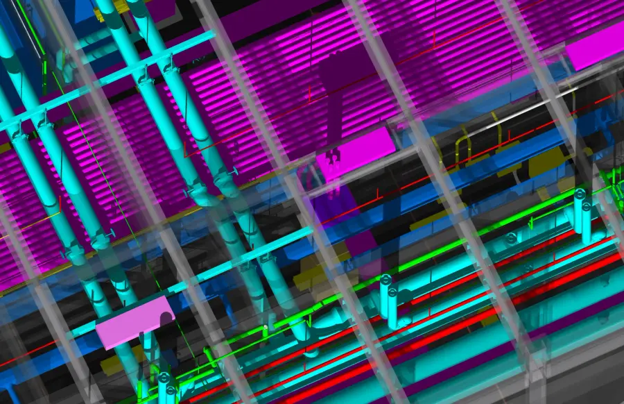 Topaz data center MEP coordination
